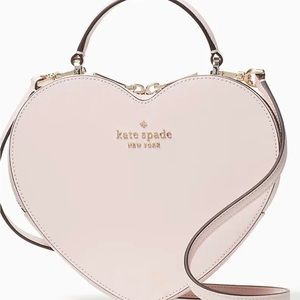 BRAND NEW WITH TAGS Kate Spade Heart Purse Light Pink